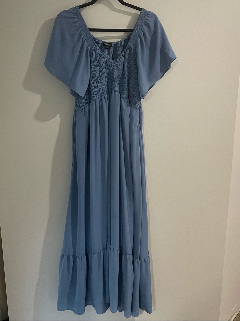 Eclipse Light Blue Maxi Dress
